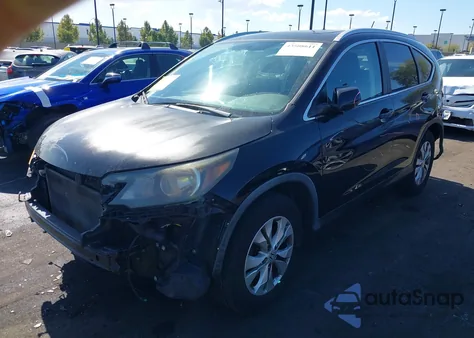 2013 Honda Cr-V Ex-L z USA, uszkodzony, nr VIN 2HKRM3H77DH500261